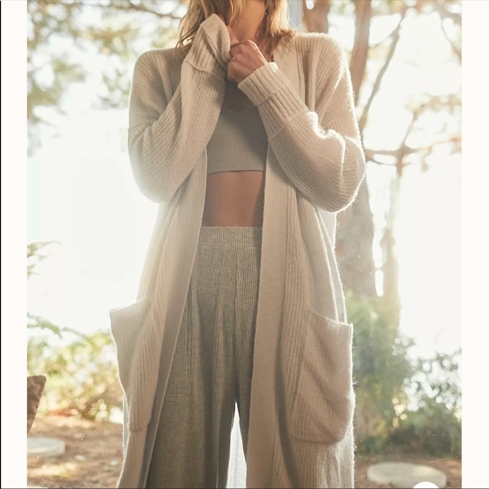 NWT Free People BB Cardigan - Ivory